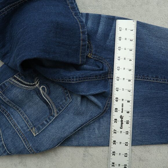 LEI Jeans Women's Fits 34x32.5 (No Tag) Mid-Rise Sophia Hipster Flare Stretch - Picture 7 of 16